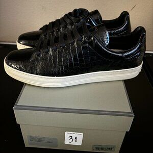 Tom Ford Warwick Python Low Top Sneaker - NEW